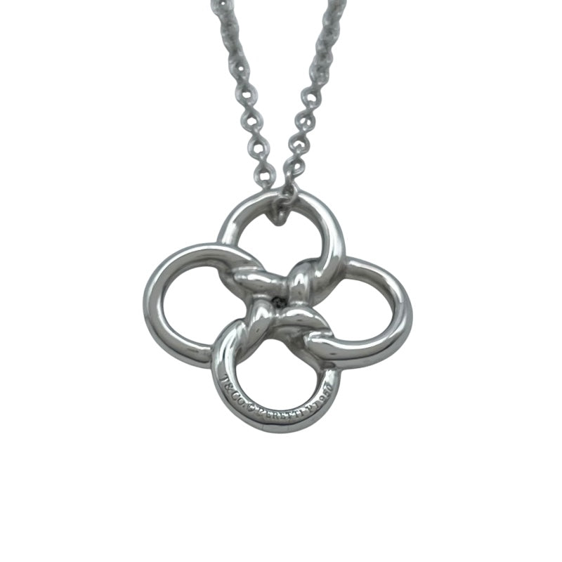 ティファニー TIFFANY＆CO ケアドロフネックレス プラチナ Pt950 ジュエリー