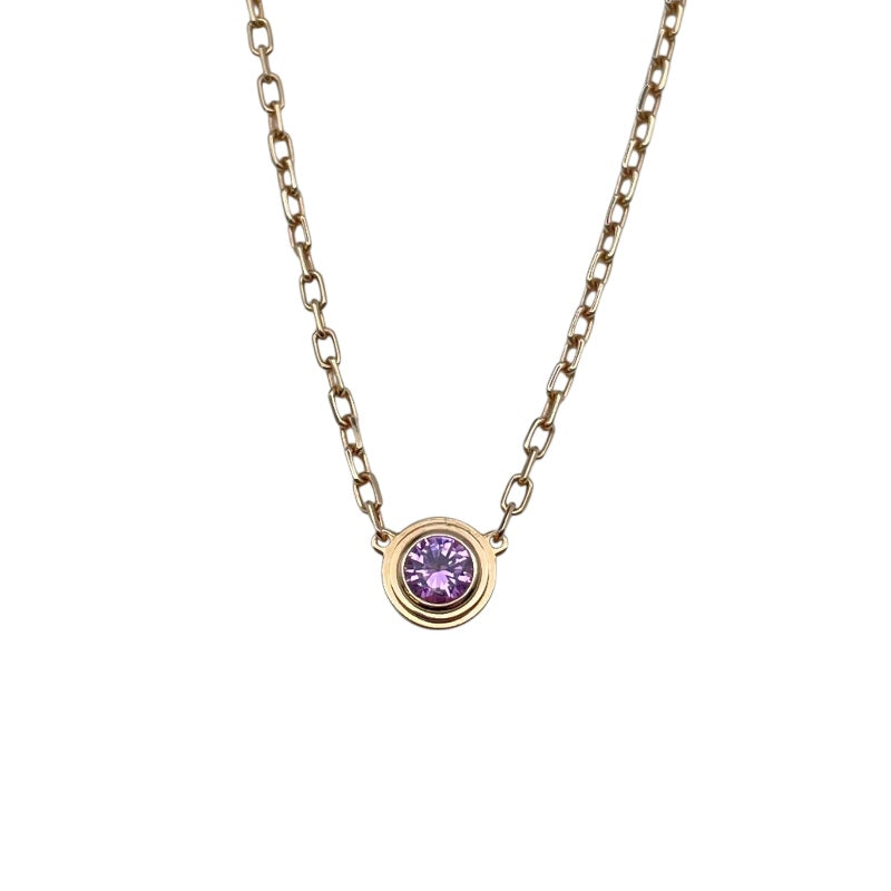 カルティエ Cartier ダムールネックレス ピンクゴールド Au750 ジュエリー