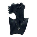 ティファニー TIFFANY＆CO オープンハートネックレス プラチナ Pt950 ジュエリー