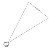 ティファニー TIFFANY＆CO オープンハートネックレス プラチナ Pt950 ジュエリー