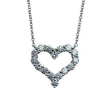 ティファニー TIFFANY＆CO センチメンタルハートネックレス プラチナ Pt950 ジュエリー