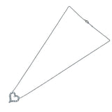 ティファニー TIFFANY＆CO センチメンタルハートネックレス プラチナ Pt950 ジュエリー