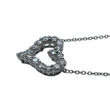 ティファニー TIFFANY＆CO センチメンタルハートネックレス プラチナ Pt950 ジュエリー