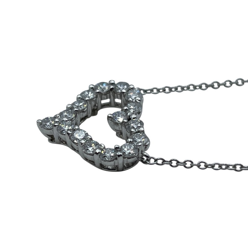 ティファニー TIFFANY＆CO センチメンタルハートネックレス プラチナ Pt950 ジュエリー
