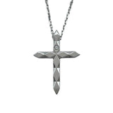 ブシュロン BOUCHERON ファセットクロスネックレス ホワイトゴールド 750 ジュエリー