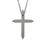 ブシュロン BOUCHERON ファセットクロスネックレス ホワイトゴールド 750 ジュエリー