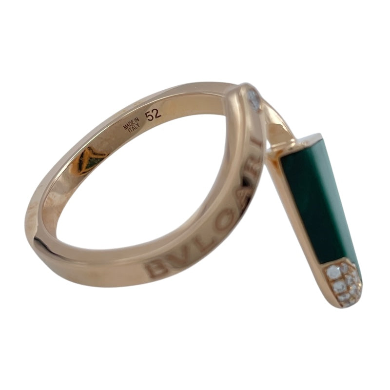 ブルガリ BVLGARI ジェラーティリング ピンクゴールド Au750 ジュエリー