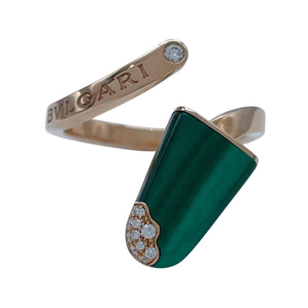 ブルガリ BVLGARI ジェラーティリング ピンクゴールド Au750 ジュエリー