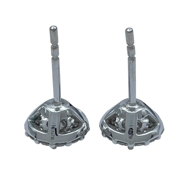 グラフ GRAFF アイコンラウンドダイヤピアス ホワイトゴールド Au750 ジュエリー