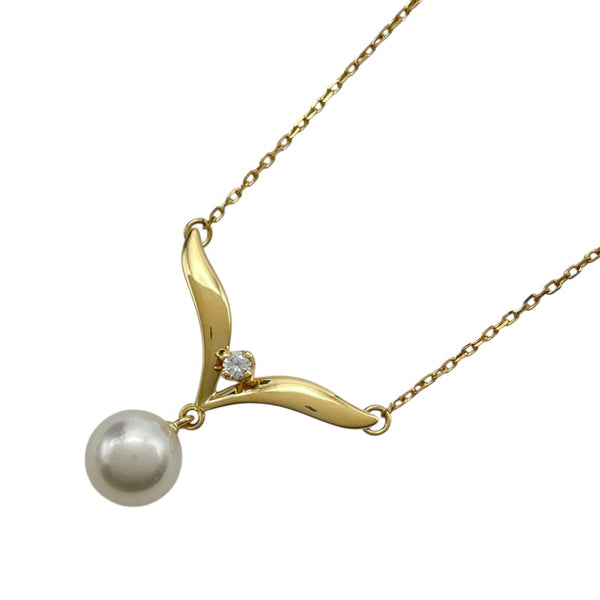 ミキモト MIKIMOTO ネックレス ゴールド K18 ジュエリー
