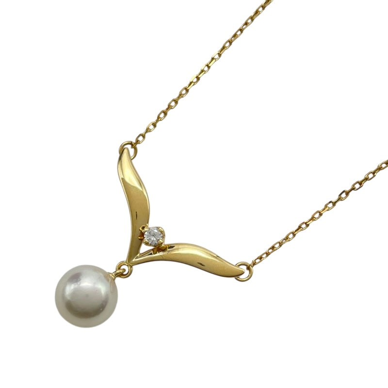 ミキモト MIKIMOTO ネックレス ゴールド K18 ジュエリー