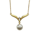 ミキモト MIKIMOTO ネックレス ゴールド K18 ジュエリー