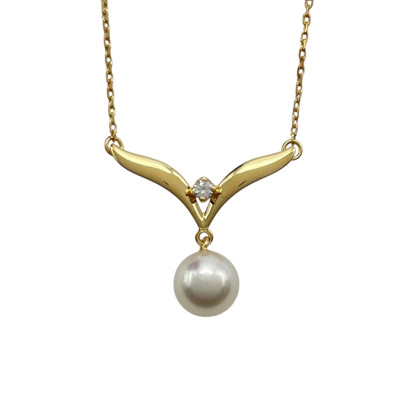 ミキモト MIKIMOTO ネックレス ゴールド K18 ジュエリー