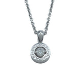 ブルガリ BVLGARI ブルガリブルガリダイヤネックレス ホワイトゴールド Au750 ジュエリー
