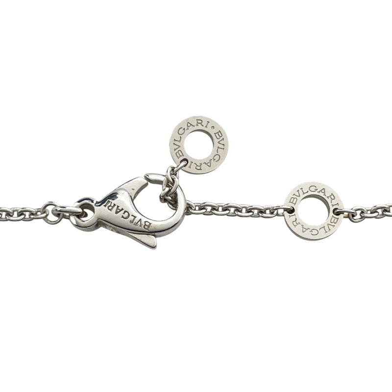 ブルガリ BVLGARI ブルガリブルガリダイヤネックレス ホワイトゴールド Au750 ジュエリー