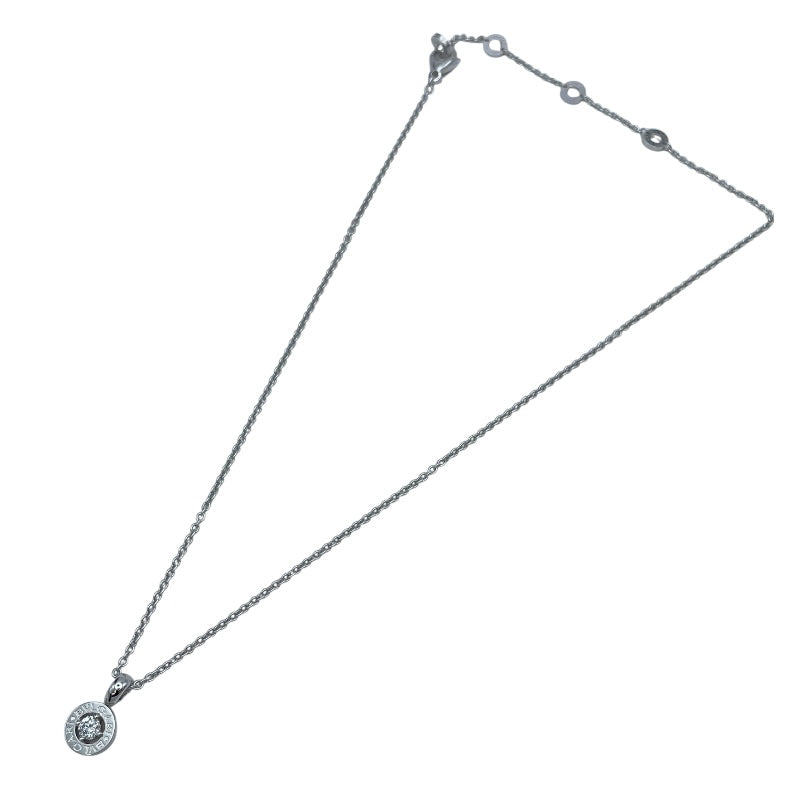 ブルガリ BVLGARI ブルガリブルガリダイヤネックレス ホワイトゴールド Au750 ジュエリー