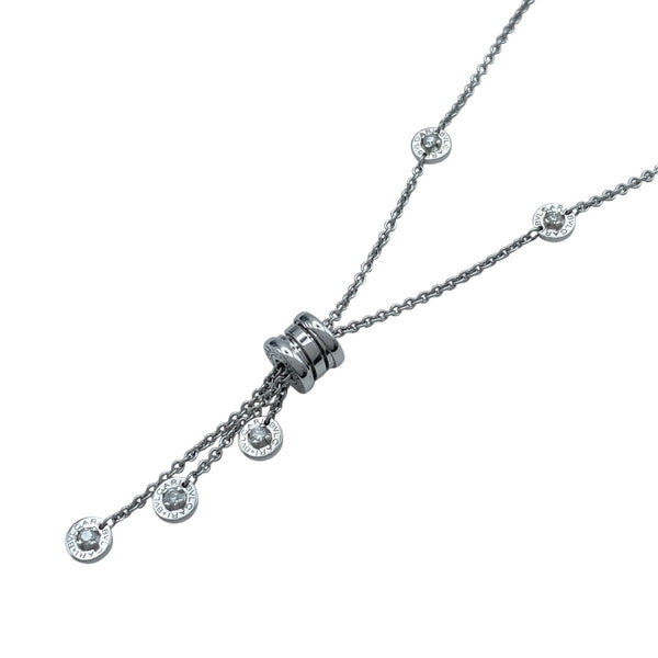 ブルガリ BVLGARI ビーゼロワンエレメントネックレス ホワイトゴールド Au750 ジュエリー