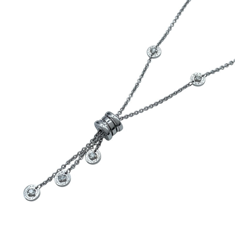 ブルガリ BVLGARI ビーゼロワンエレメントネックレス ホワイトゴールド Au750 ジュエリー