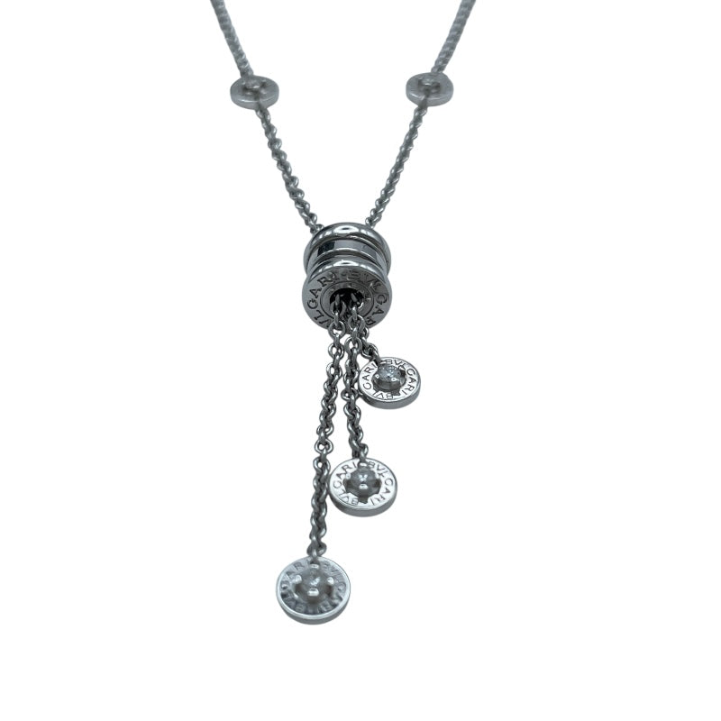 ブルガリ BVLGARI ビーゼロワンエレメントネックレス ホワイトゴールド Au750 ジュエリー