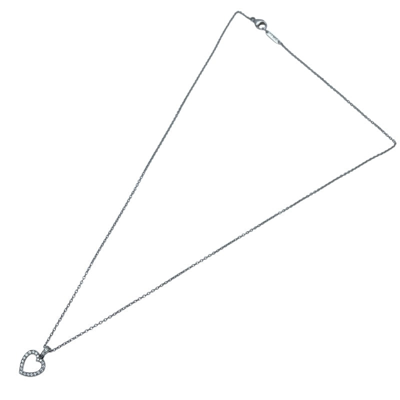 ティファニー TIFFANY＆CO ハートネックレス プラチナ Pt950 ジュエリー