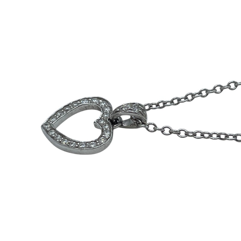 ティファニー TIFFANY＆CO ハートネックレス プラチナ Pt950 ジュエリー