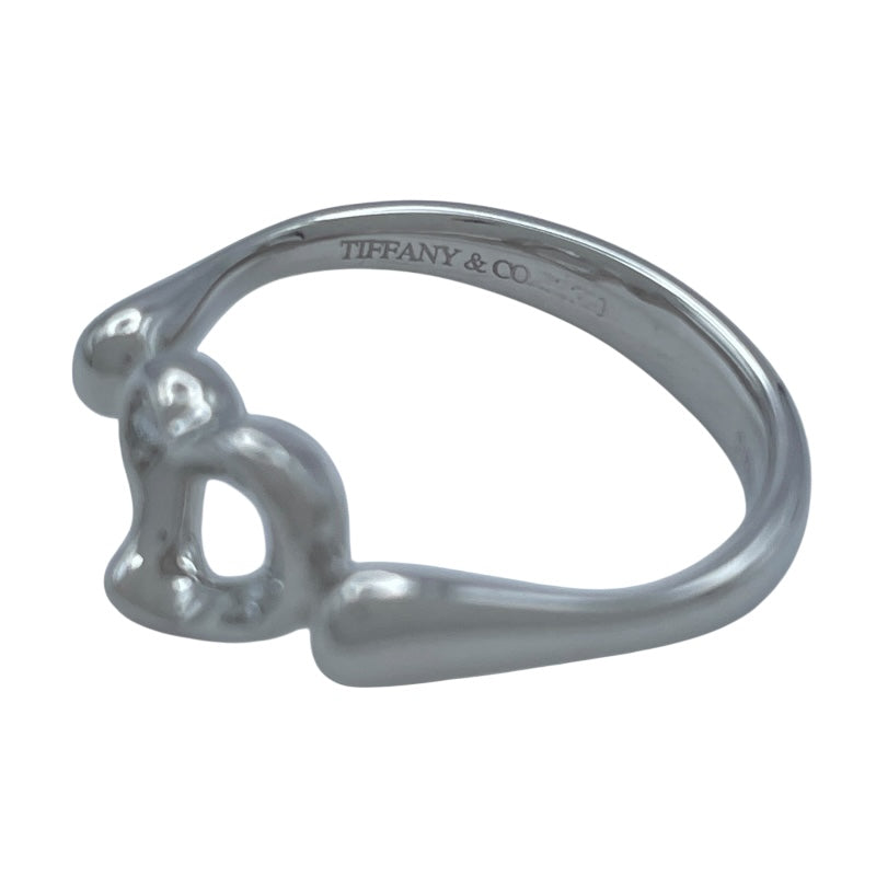 ティファニー TIFFANY＆CO オープンハートリング プラチナ Pt950 ジュエリー