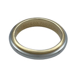 ティファニー TIFFANY＆CO ミルグレインリング ゴールドxプラチナ 750/Pt950 ジュエリー