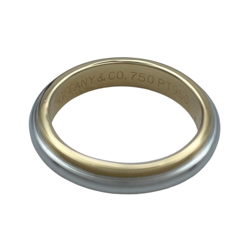 ティファニー TIFFANY＆CO ミルグレインリング ゴールドxプラチナ 750/Pt950 ジュエリー