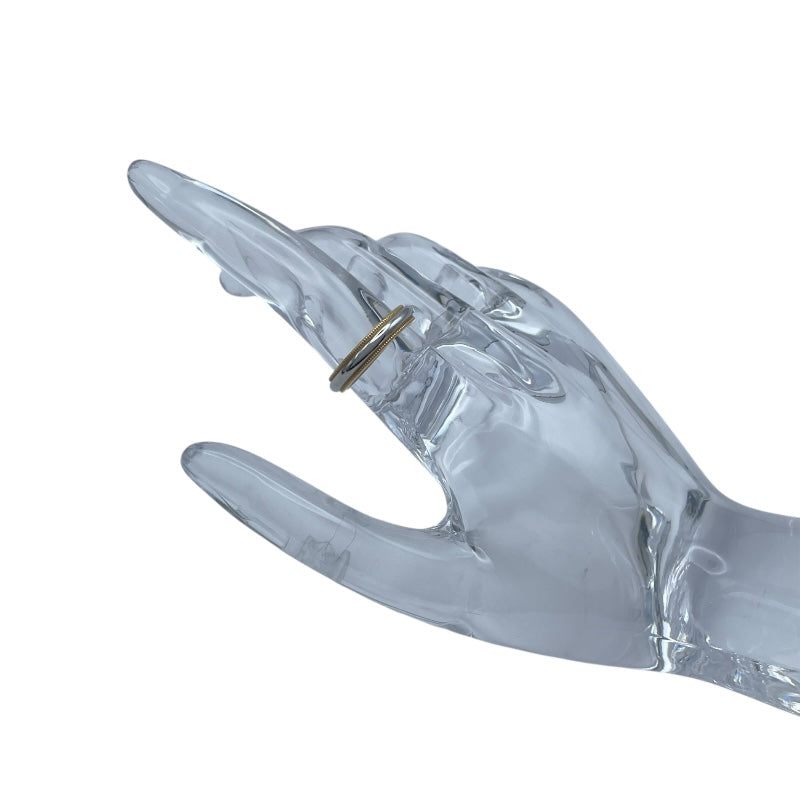 ティファニー TIFFANY＆CO ミルグレインリング ゴールドxプラチナ 750/Pt950 ジュエリー