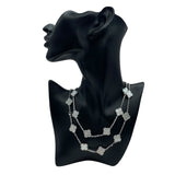 ヴァンクリーフ＆アーペル Van Cleef & Arpels ヴィンテージアルハンブラネックレス20P ホワイトゴールド 750 マザー オブ パール ジュエリー