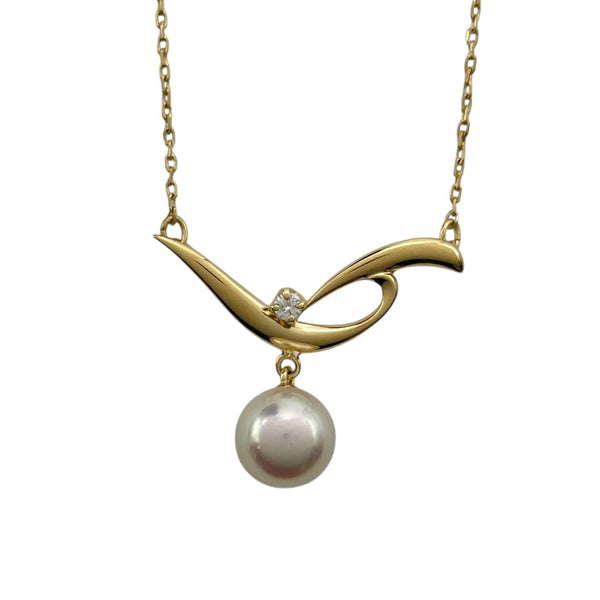 ミキモト MIKIMOTO ネックレス ゴールド K18 ジュエリー