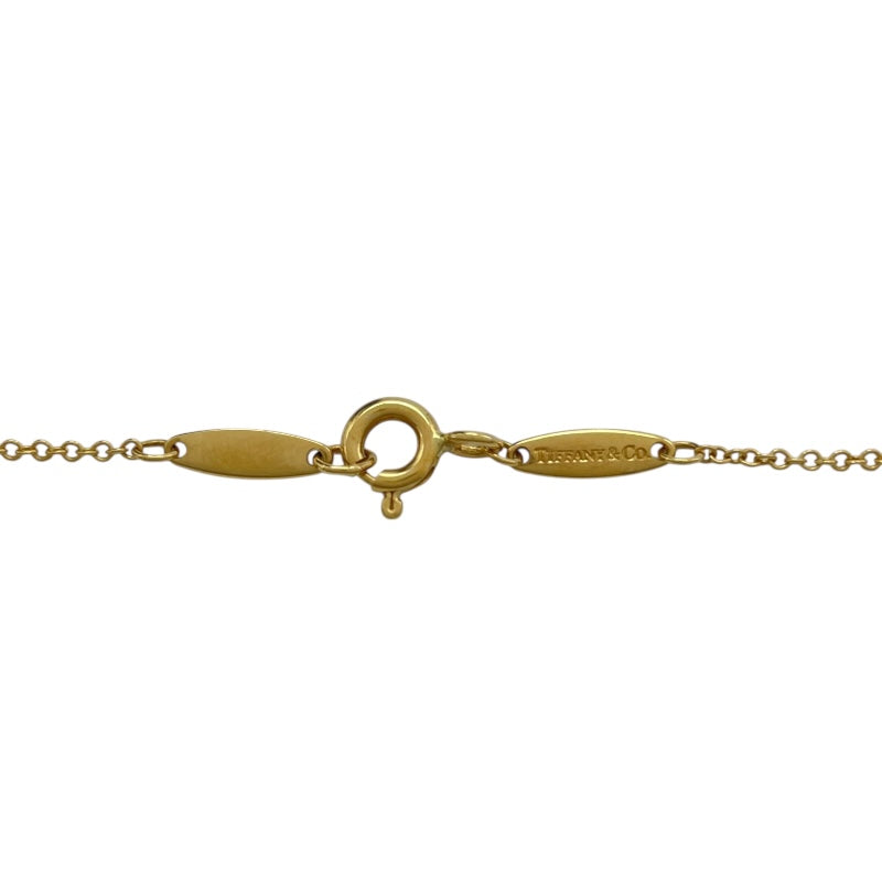 ティファニー TIFFANY＆CO バイザヤードネックレス ゴールド Au750 ジュエリー