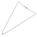 ティファニー TIFFANY＆CO バイザヤードネックレス ゴールド Au750 ジュエリー