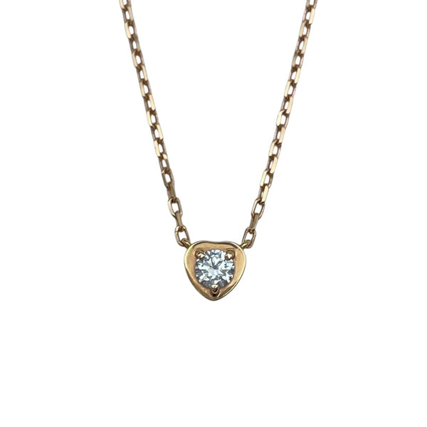 カルティエ Cartier ダムールハートネックレス ピンクゴールド 750 ジュエリー