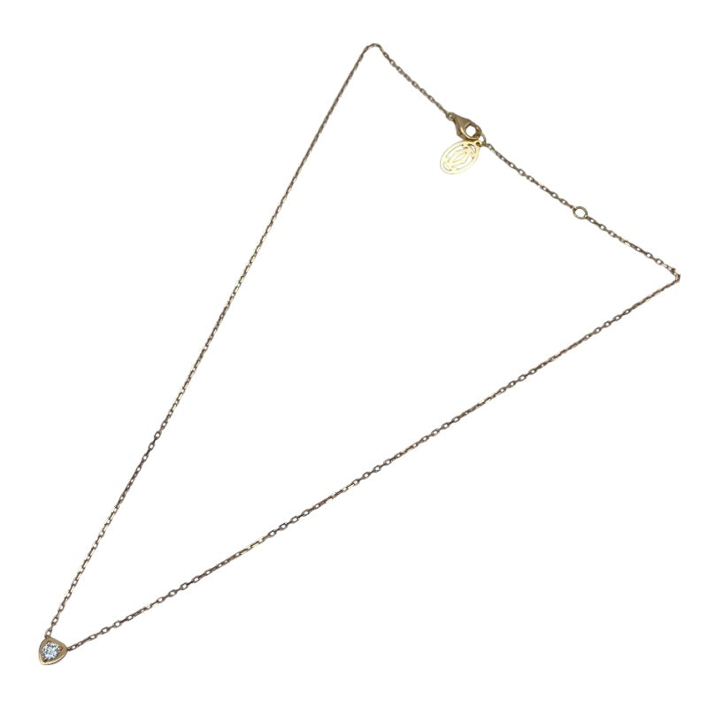 カルティエ Cartier ダムールハートネックレス ピンクゴールド 750 ジュエリー