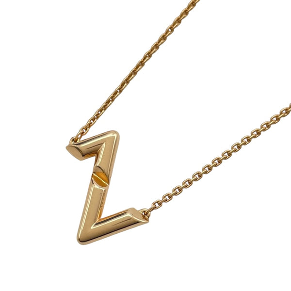 ルイ・ヴィトン LOUIS VUITTON アップサイドダウンネックレス ピンク