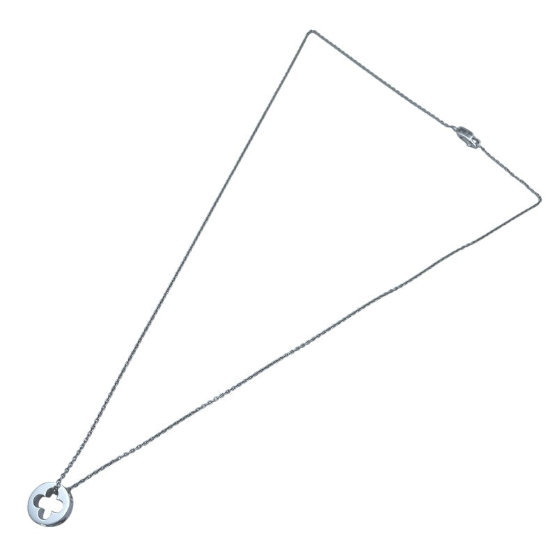 ルイ・ヴィトン LOUIS VUITTON パンダンティフアンプラントネックレス ホワイトゴールド Au750 ジュエリー