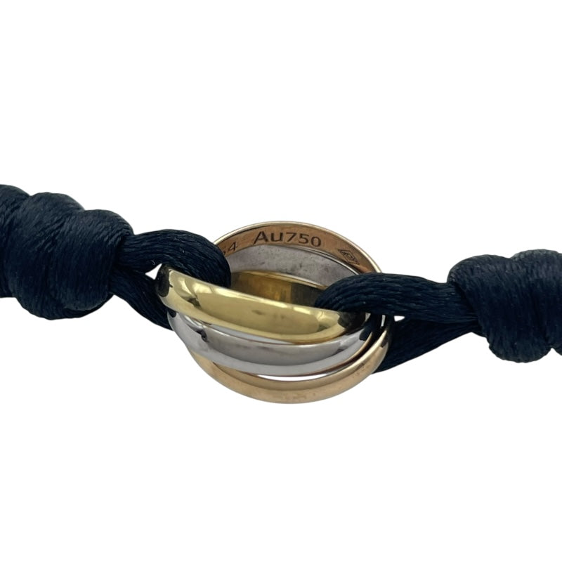 カルティエ Cartier トリニティブレス ゴールドxピンクゴールドxホワイトゴールド Au750 ジュエリー