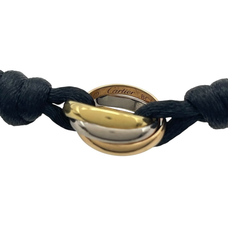 カルティエ Cartier トリニティブレス ゴールドxピンクゴールドxホワイトゴールド Au750 ジュエリー