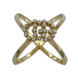 グッチ GUCCI GGランニングリング ゴールド Au750 ジュエリー