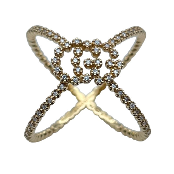 グッチ GUCCI GGランニングリング ゴールド Au750 ジュエリー