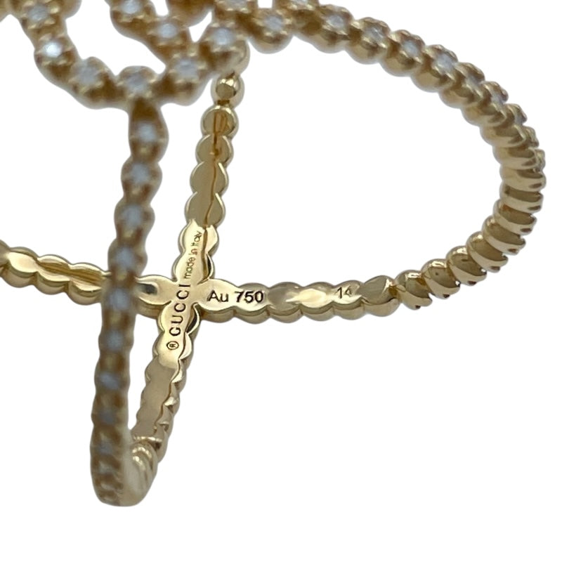 グッチ GUCCI GGランニングリング ゴールド Au750 ジュエリー