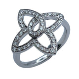 ルイ・ヴィトン LOUIS VUITTON バーグアルダントフルールサープルリング ホワイトゴールド Au750 ジュエリー