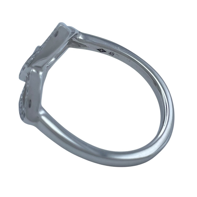 ルイ・ヴィトン LOUIS VUITTON バーグアルダントフルールサープルリング ホワイトゴールド Au750 ジュエリー