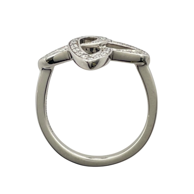 ルイ・ヴィトン LOUIS VUITTON バーグアルダントフルールサープルリング ホワイトゴールド Au750 ダイヤモンド ジュエリー