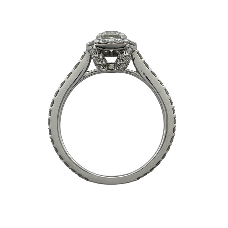 グラフ GRAFF ラウンドダイヤリング ホワイトゴールド Au750 ジュエリー