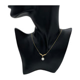 ミキモト MIKIMOTO パールネックレス イエローゴールド K18 ダイヤモンド ジュエリー