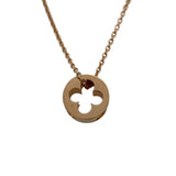 ルイ・ヴィトン LOUIS VUITTON パンダンティフ アンプラント ネックレス ピンクゴールド Au750 ダイヤモンド ジュエリー