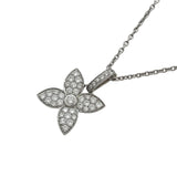 ルイ・ヴィトン LOUIS VUITTON パンダンティフ クラッカントネックレス ホワイトゴールド 750 パヴェダイヤモンド ジュエリー