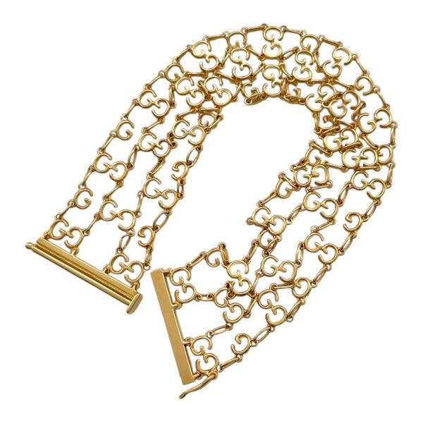 グッチ GUCCI GGブレスレット イエローゴールド 750 ジュエリー